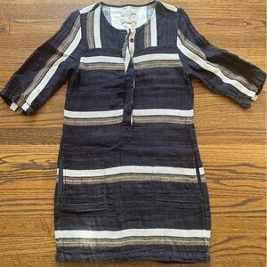 Ace & Jig cotton gauze shift dress with pockets